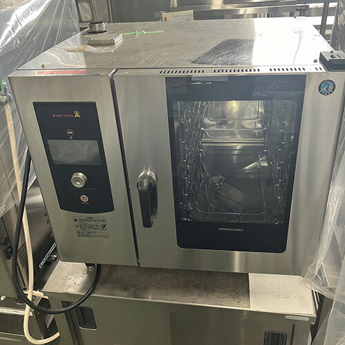 【実業家最長1年引きうける】【中古】灯し火スチームコンベクションオーブン 6段1/1ハイグレードモデル ホシザキ MIC-6HSC3 幅900×奥ふかさ770×高さ790 三相200V 【貨物輸送別途積もり書き】【御勤め用】【飲食店 バス発着場 勝手もと備品 オーヴン 御勤め用オーヴン】