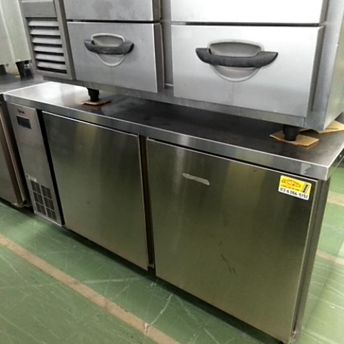 【実業家最長1年引きうける】【中古】冷蔵冷ややかさ速見表 フジマック FRT1575KIPX 幅1500×奥ふかさ800×高さ850 【貨物輸送別途積もり書き】【御勤め用】【飲食店 バス発着場 勝手もと備品 冷蔵冷ややかさ速見表 御勤め用冷蔵冷ややかさ速見表】