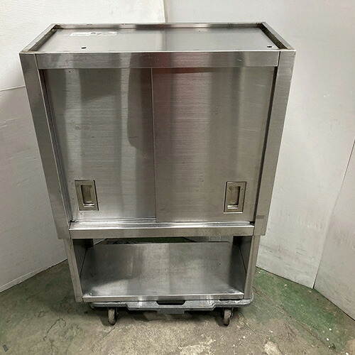 【中古】吊収納家具+下棚 幅700×奥ぶかさ350×高さ1000 【貨物輸送別途積もり書き】【お役目用】【飲食店 バス発着場 勝手もと設備 吊収納家具 お役目用吊収納家具】