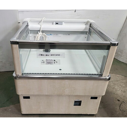 【実業家最長1年引きうける】【中古】平型氷る陳列棚 中野冷機 BIEC-103FQ02 幅900×奥ふかさ900×高さ850 【貨物輸送別途積もり書き】【御勤め用】【飲食店 バス発着場 勝手もと備品 平型陳列棚 御勤め用平型陳列棚】
