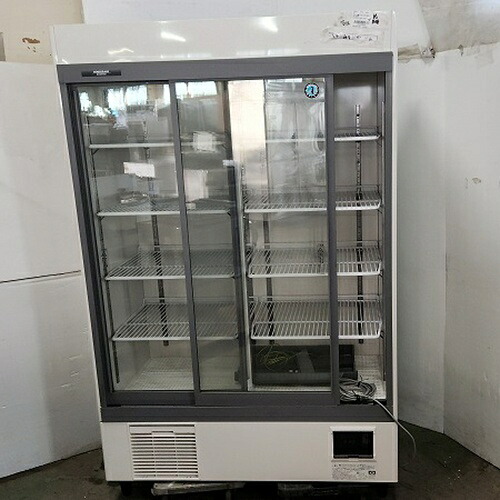 【実業家最長1年引きうける】【中古】冷蔵リーチインショーケース(横すべり扉) ホシザキ RSC-120EM 幅1200×奥ふかさ600×高さ1880 【貨物輸送別途積もり書き】【御勤め用】【飲食店 バス発着場 勝手もと備品 リーチインショーケース 御勤め用リーチインショーケース】