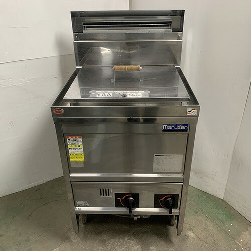 【実業界最長1年引き請ける】【中古】うどん釜 マルゼン MGU-066PG 幅600×奥ふかさ600×高さ800 都市屁っ放り 【貨物輸送別途積もり書き】【お役目用】【飲食店 バス発着場 勝手もと装置 ゆで麺機 お役目用ゆで麺機】