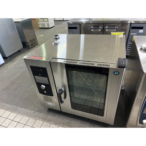 【実業家最長1年引きうける】【中古】スチームコンベクションオーブン ホシザキ MIC-6HSC3 幅900×奥ふかさ870×高さ810 三相200V 【貨物輸送別途積もり書き】【御勤め用】【飲食店 バス発着場 勝手もと備品 オーヴン 御勤め用オーヴン】