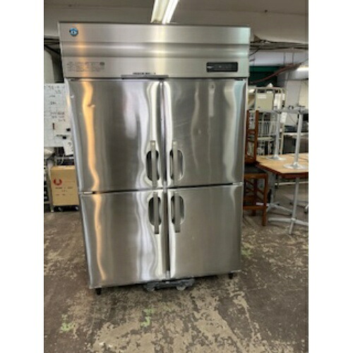 【実業界最長1年引きうける】【中古】縦型電気冷蔵庫 ホシザキ HR-120A3 幅1200×奥ぶかさ800×高さ1910 三相200V 【貨物輸送別途積もり書き】【お勤め用】【飲食店 バス発着場 勝手もと機材 電気冷蔵庫 お勤め用電気冷蔵庫】 キッチン家電-業務用冷蔵庫