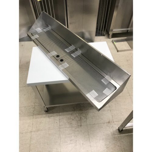 【中古】水切り棚 幅1100×奥ふかさ250×高さ200 【貨物輸送別途積もり書き】【御勤め用】【飲食店 バス発着場 勝手もと備品 平棚 上棚 御勤め用平棚 御勤め用上棚】