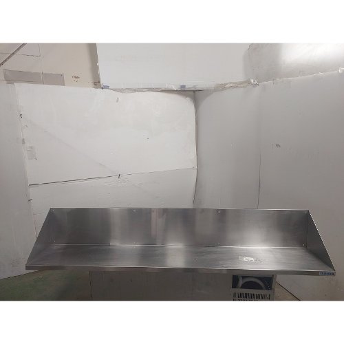 【中古】平棚 背板付き添い人 幅1800×奥ふかさ300×高さ300 【貨物輸送別途積もり書き】【お役目用】【飲食店 バス発着場 勝手もと装置 平棚 上棚 お役目用平棚 お役目用上棚】