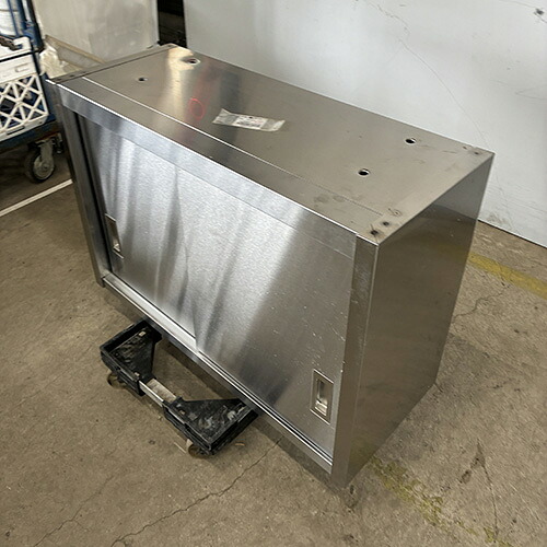 【中古】吊収納家具 幅900×奥ぶかさ350×高さ600 【貨物輸送別途積もり書き】【お役目用】【飲食店 バス発着場 勝手もと設備 吊収納家具 お役目用吊収納家具】