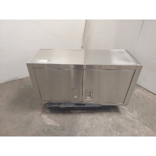 【中古】吊収納家具 幅900×奥ぶかさ350×高さ450 【貨物輸送別途積もり書き】【お役目用】【飲食店 バス発着場 勝手もと設備 吊収納家具 お役目用吊収納家具】