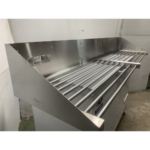 【中古】配管棚 背板付き添い人 幅1800×奥ふかさ450×高さ250 【貨物輸送別途積もり書き】【御勤め用】【飲食店 バス発着場 勝手もと備品 配管棚 御勤め用配管棚】