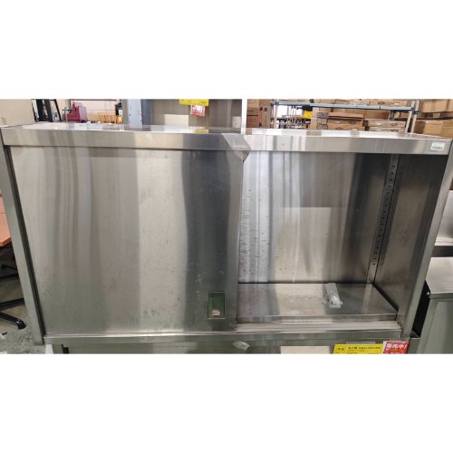 【中古】吊収納家具 幅1500×奥ぶかさ350×高さ800 【貨物輸送別途積もり書き】【お役目用】【飲食店 バス発着場 勝手もと設備 吊収納家具 お役目用吊収納家具】