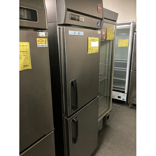 【実業家最長1年引きうける】【中古】縦型電気冷蔵庫 パナソニック(Panasonic) SRR-K681B 幅615×奥ふかさ800×高さ1950 【貨物輸送別途積もり書き】【御勤め用】【飲食店 バス発着場 勝手もと備品 電気冷蔵庫 御勤め用電気冷蔵庫】