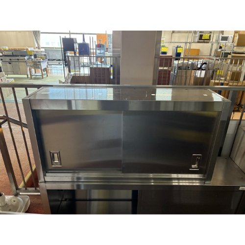 【中古】吊押し入れ 幅1200×奥ふかさ300×高さ600 【貨物輸送別途積もり書き】【御勤め用】【飲食店 バス発着場 勝手もと備品 吊押し入れ 御勤め用吊押し入れ】
