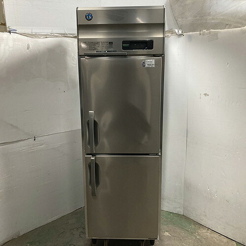 【実業家最長1年引きうける】【中古】縦型電気冷蔵庫 ホシザキ HR-63AT-1 幅625×奥ふかさ650×高さ1910 【貨物輸送別途積もり書き】【御勤め用】【飲食店 バス発着場 勝手もと備品 電気冷蔵庫 御勤め用電気冷蔵庫】