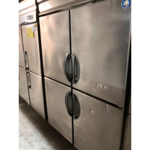 【中古】縦型冷凍庫 北沢産業 KARD-124FMD-F 幅1200&times;奥行800&times;高さ1950 三相200V 【送料別途見積】【業務用】【飲食店 店舗 厨房機器 冷凍庫 業務用冷凍庫】｜厨房機器と店舗用品 TENPOS