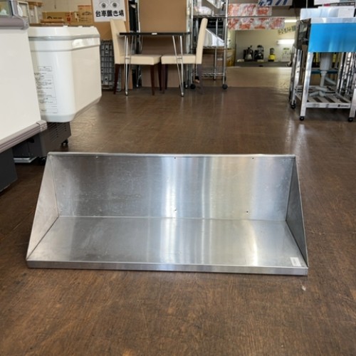 【中古】平棚 背板あり 幅900×奥ふかさ300×高さ300 【貨物輸送無料】【御勤め用】【飲食店 バス発着場 勝手もと備品 平棚 上棚 御勤め用平棚 御勤め用上棚】