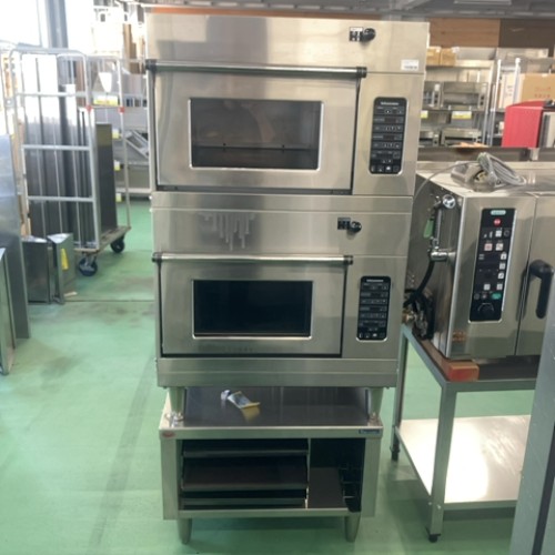【実業家最長1年引きうける】【中古】パン屋オーヴン 架台付き添い人 北沢産業 KME-622T-S 幅730×奥ふかさ750×高さ1515 三相200V 60サイクル専用 【貨物輸送別途積もり書き】【御勤め用】【飲食店 バス発着場 勝手もと備品 オーヴン 御勤め用オーヴン】