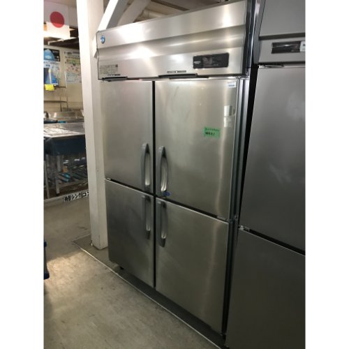 【実業家最長1年引きうける】【中古】縦型氷る電気冷蔵庫 1凍3蔵 ホシザキ HRF-120AT3 幅1200×奥ふかさ650×高さ1910 【貨物輸送別途積もり書き】【御勤め用】【飲食店 バス発着場 勝手もと備品 氷る電気冷蔵庫 御勤め用氷る電気冷蔵庫】