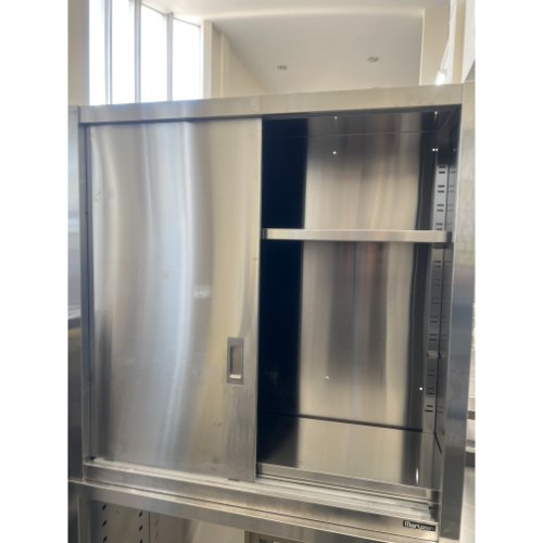 【中古】吊押し入れ 幅900×奥ふかさ350×高さ900 【貨物輸送別途積もり書き】【御勤め用】【飲食店 バス発着場 勝手もと備品 吊押し入れ 御勤め用吊押し入れ】