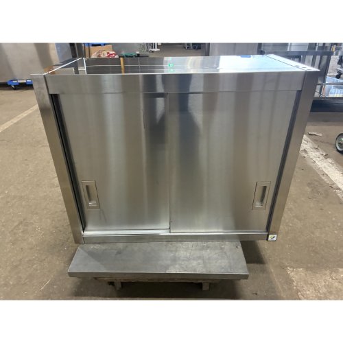 【中古】吊収納家具 シンコー 幅750×奥ぶかさ300×高さ600 【貨物輸送別途積もり書き】【お役目用】【飲食店 バス発着場 勝手もと設備 吊収納家具 お役目用吊収納家具】
