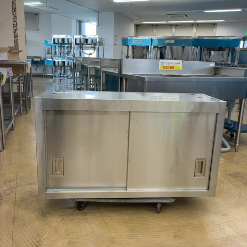 【中古】吊押し入れ BGなし 幅1075×奥ふかさ350×高さ600 【貨物輸送別途積もり書き】【御勤め用】【飲食店 バス発着場 勝手もと備品 吊押し入れ 御勤め用吊押し入れ】