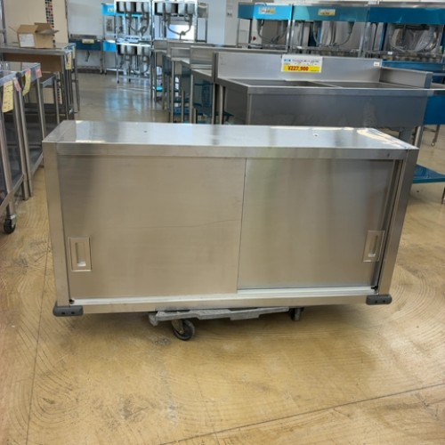 【中古】吊収納家具 BGなし 幅1230×奥ぶかさ350×高さ600 【貨物輸送別途積もり書き】【お役目用】【飲食店 バス発着場 勝手もと設備 吊収納家具 お役目用吊収納家具】