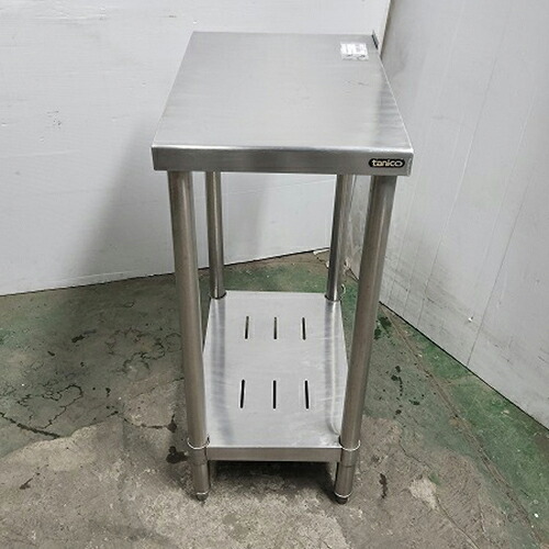 【中古】作業台 BGなし 幅370×奥行530×高さ800 【送料別途見積】【業務用】【飲食店 店舗 厨房機器 作業台 業務用作業台】|厨房機器と店舗用品 TENPOS