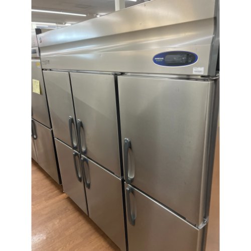 【実業家最長1年引きうける】【中古】縦型氷る電気冷蔵庫 4凍2蔵 ホシザキ HRF-180Z4F3 幅1800×奥ふかさ800×高さ1950 三相200V 【貨物輸送別途積もり書き】【御勤め用】【飲食店 バス発着場 勝手もと備品 氷る電気冷蔵庫 御勤め用氷る電気冷蔵庫】