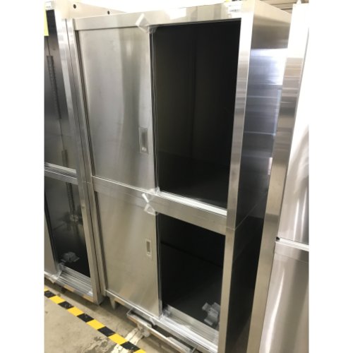 【中古】食器棚 幅900×奥ふかさ600×高さ1820 【貨物輸送別途積もり書き】【御勤め用】【飲食店 バス発着場 勝手もと備品 食器棚 御勤め用食器棚】