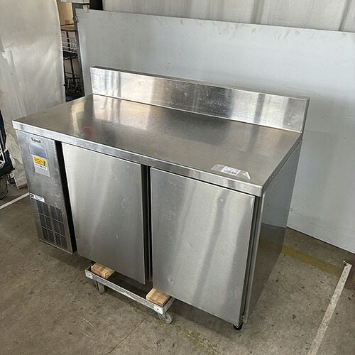 【実業家最長1年引きうける】【中古】冷蔵冷ややかさ速見表 フジマック FRT1260KBX 幅1200×奥ふかさ600×高さ830 【貨物輸送別途積もり書き】【御勤め用】【飲食店 バス発着場 勝手もと備品 冷蔵冷ややかさ速見表 御勤め用冷蔵冷ややかさ速見表】
