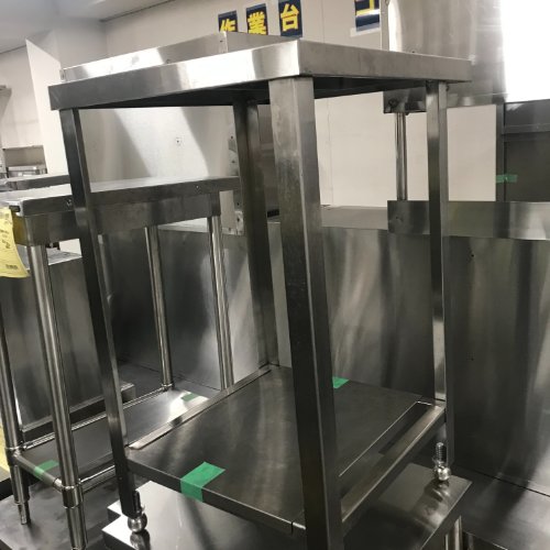【中古】作業台 BGなし 幅500&times;奥行600&times;高さ850 【送料別途見積】【業務用】【飲食店 店舗 厨房機器 作業台 業務用作業台】｜厨房機器と店舗用品 TENPOS