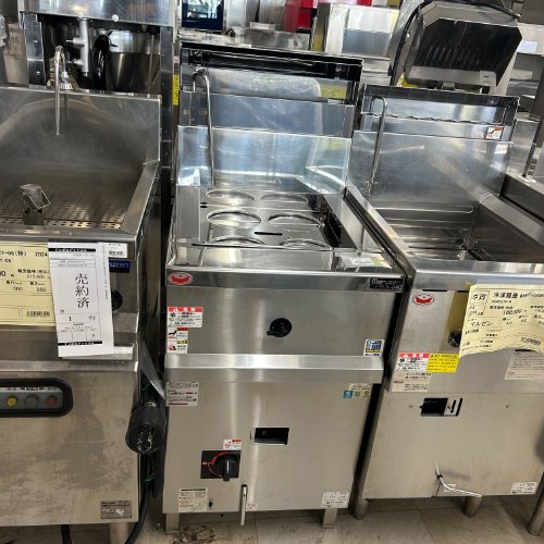 【実業界最長1年引き請ける】【中古】屁っ放りゆで麺機 マルゼン MRLN-04C 幅450×奥ふかさ600×高さ800 LPG(プロパンガス) 【貨物輸送別途積もり書き】【お役目用】【飲食店 バス発着場 勝手もと装置 ゆで麺機 お役目用ゆで麺機】