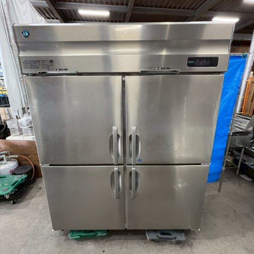 【実業家最長1年引きうける】【中古】縦型氷る電気冷蔵庫 1凍3蔵 ホシザキ HRF-150AT-1 幅1500×奥ふかさ650×高さ1900 【貨物輸送別途積もり書き】【御勤め用】【飲食店 バス発着場 勝手もと備品 氷る電気冷蔵庫 御勤め用氷る電気冷蔵庫】