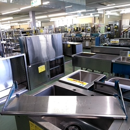 【中古】平棚 幅900×奥ふかさ250×高さ190 【貨物輸送別途積もり書き】【お役目用】【飲食店 バス発着場 勝手もと装置 平棚 上棚 お役目用平棚 お役目用上棚】