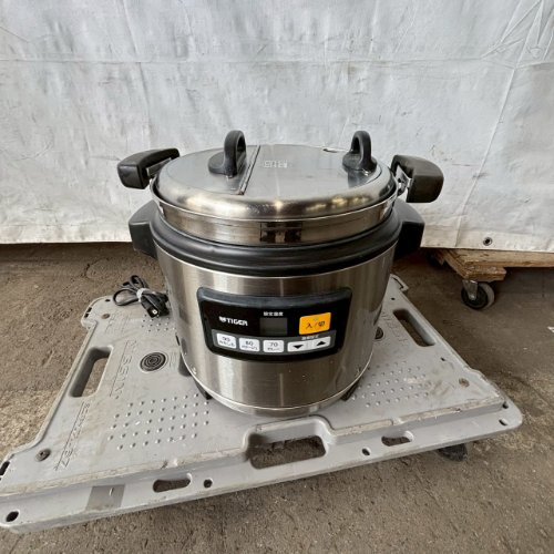 【中古】吸いものジャー 虎(TIGER) JHI-N081 幅362×奥ふかさ315×高さ335 【貨物輸送別途積もり書き】【御勤め用】【飲食店 バス発着場 勝手もと備品 ウォーマー 御勤め用吸いものジャー】