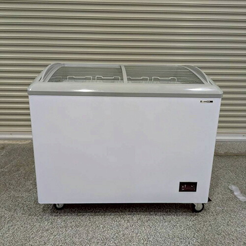 【実業家最長1年引きうける】【中古】氷る陳列棚 サンデン・リテール取り合わせ GSR-1000PB 幅1021×奥ふかさ694×高さ850 【貨物輸送別途積もり書き】【御勤め用】【飲食店 バス発着場 勝手もと備品 氷る陳列棚 御勤め用氷る陳列棚】