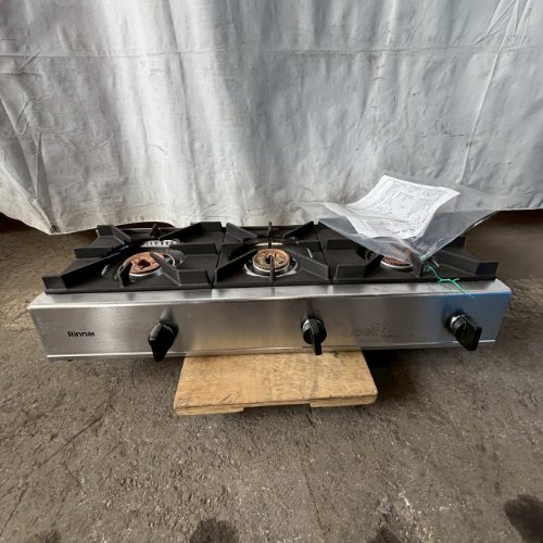 【中古】屁っ放り卓上コンロ リンナイ(Rinnai) RSB-311A 幅738×奥ふかさ275×高さ151 都市屁っ放り 【貨物輸送別途積もり書き】【お役目用】【飲食店 バス発着場 勝手もと装置 卓上ガスコンロ お役目用卓上ガスコンロ】