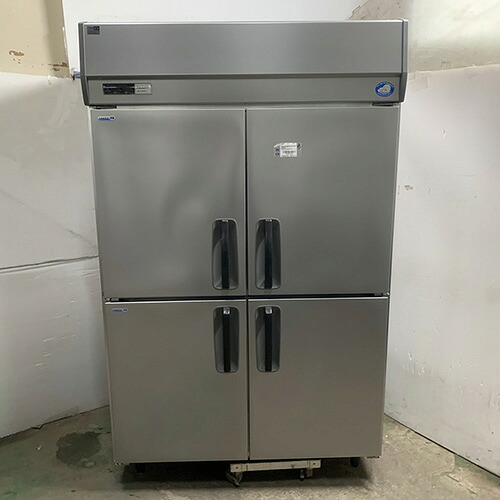 【実業家最長1年引きうける】【中古】縦型氷る電気冷蔵庫 2凍2蔵 パナソニック(Panasonic) SRR-K1283C2B 幅1200×奥ふかさ800×高さ1920 三相200V 【貨物輸送別途積もり書き】【御勤め用】【飲食店 バス発着場 勝手もと備品 氷る電気冷蔵庫 御勤め用氷る電気冷蔵庫】