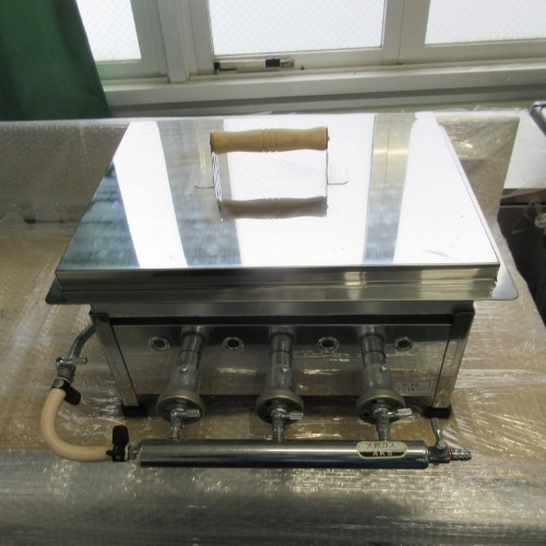 【中古】卓上屁っ放り餃子焼機 遠藤商事 幅465×奥ふかさ365×高さ260 都市屁っ放り 【貨物輸送別途積もり書き】【御役目用】【飲食店 バス発着場 御厨子所計器 餃子焼器 御役目用餃子焼器】