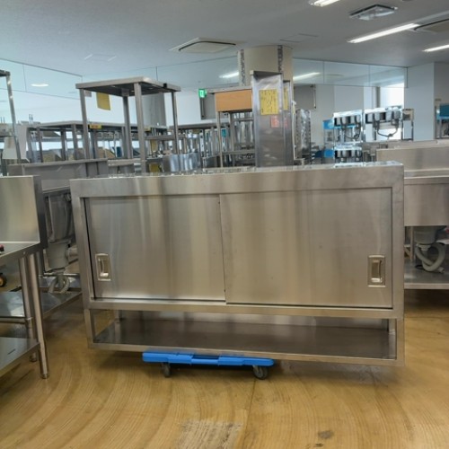 【中古】吊押し込み 幅1400×奥ふかさ300×高さ800 【貨物輸送別途積もり書き】【お役目用】【飲食店 バス発着場 勝手もと装置 吊押し込み お役目用吊押し込み】