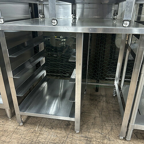 【中古】作業台 幅910&times;奥行750&times;高さ850 【送料無料】【業務用】【飲食店 店舗 厨房機器 作業台 業務用作業台】｜厨房機器と店舗用品 TENPOS