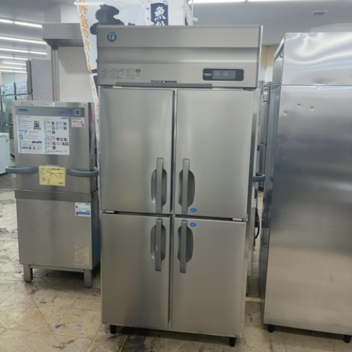 【実業家最長1年引きうける】【中古】縦型氷る電気冷蔵庫 2凍2蔵 ホシザキ HRF-90AFT3 幅900×奥ふかさ650×高さ1910 三相200V 【貨物輸送別途積もり書き】【御勤め用】【飲食店 バス発着場 勝手もと備品 氷る電気冷蔵庫 御勤め用氷る電気冷蔵庫】