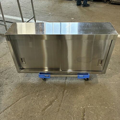 【中古】吊押し入れ 幅1200×奥ふかさ300×高さ600 【貨物輸送別途積もり書き】【御勤め用】【飲食店 バス発着場 勝手もと備品 吊押し入れ 御勤め用吊押し入れ】