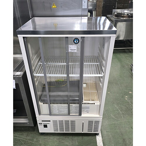 【中古】冷蔵陳列棚 ホシザキ SSB-63DTL 幅630×奥ふかさ450×高さ1080 【貨物輸送別途積もり書き】【御勤め用】【飲食店 バス発着場 勝手もと備品 冷蔵陳列棚 御勤め用冷蔵陳列棚】
