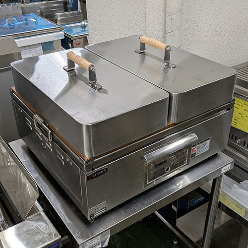 【中古】灯し火グリドル エイシン電機 DG-600A 幅600×奥ふかさ550×高さ250 三相200V 【貨物輸送別途積もり書き】【御勤め用】【飲食店 バス発着場 勝手もと備品 グリドル 鉄板焼器 御勤め用グリドル 御勤め用鉄板焼器】