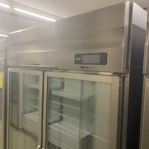 【中古】氷るリーチインショーケース ホシザキ FS-120AT3 幅1200×奥ふかさ650×高さ1970 単相100V/三相200V 【貨物輸送別途積もり書き】【御勤め用】【飲食店 バス発着場 勝手もと備品 リーチインショーケース 御勤め用リーチインショーケース】