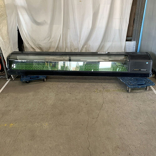 【中古】恒温高湿ネタケース ホシザキ FNC-210B-R 幅2100&times;奥行345&times;高さ280 【送料別途見積】【業務用】【飲食店 店舗 厨房機器 ネタケース 業務用ネタケース】｜厨房機器と店舗用品 TENPOS
