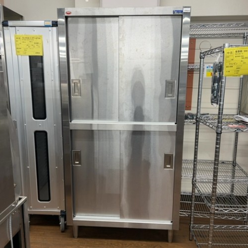 【中古】食器棚 マルゼン 幅900×奥ふかさ600×高さ1800 【貨物輸送別途積もり書き】【お役目用】【飲食店 バス発着場 勝手もと装置 食器棚 お役目用食器棚】