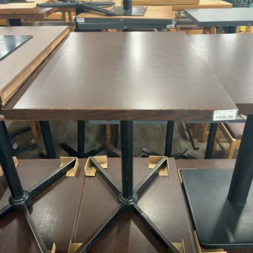 【中古】洋風一覧表 赤銅色 差し交わす脚 幅500×奥ふかさ700×高さ720 【貨物輸送無料】【御役目用】【飲食店 バス発着場 御厨子所計器 一覧表 御役目用一覧表】
