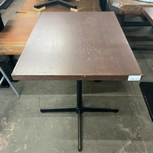 【中古】洋風一覧表 赤銅色 差し交わす脚 幅500×奥ふかさ650×高さ720 【貨物輸送無料】【御役目用】【飲食店 バス発着場 御厨子所計器 一覧表 御役目用一覧表】