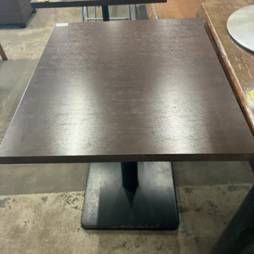 【中古】洋風早見表 赤銅色 角軍事基地 幅600×奥ふかさ700×高さ710 【貨物輸送無料】【お役目用】【飲食店 バス発着場 勝手もと装置 早見表 お役目用早見表】